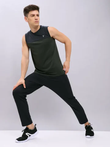 Men Solid Relax Fit Trackpants with ELASTO PLUS Regular price