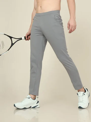 Men Solid Relax Fit Trackpants with ELASTO PLUS Regular price