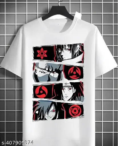 Naruto T Shirt Anime Cartoon T Shirt for Fans Boys Girls Kids Size